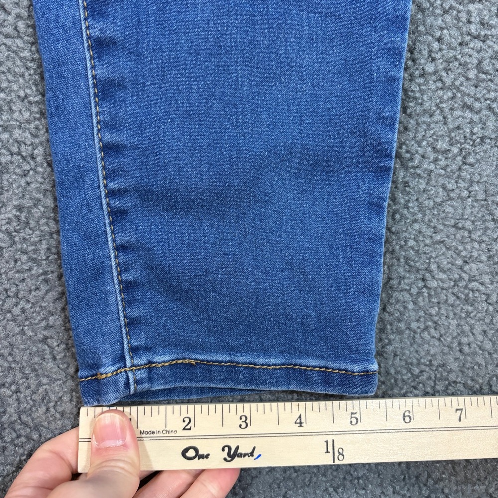 Curve Appeal Jeans Womens 10/30 Blue Curve Creator High Rise Skinny Stretch - Picture 3 of 10